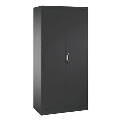 OTTO Office Stahlschrank mit Flügeltüren 93 x 195 cm schwarz, 93x195x50 cm