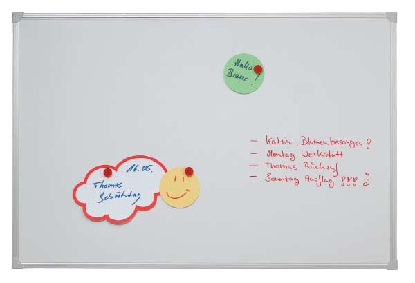 OTTO Office Whiteboard/Infotafel lackiert, 150 x 100 cm weiß Image