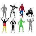 Original FUNSUIT Spider Bodysuit Costume black Size S / M / L / XL / XXL [L]