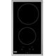 Beko HDMC32400TX 30cm Electric Ceramic Domino Hob with Stainless Steel Frame