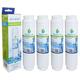 4X AquaHouse Compatible Water Filter for Bosch Ultra Clarity 644845, Neff, Siemens, Miele, Gaggenau Refrigerator