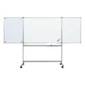 Mobile Whiteboard-Klapptafel kunststoffbeschichtet »6338184«, 300 x 100 cm weiß, MAUL