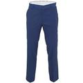 Relco Men's Classic Blue Tonic Stay Press Trousers Size 36