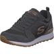 Skechers Women's Og 85 Gold'n Gurl Trainers, Grey Charcoal Suede Nylon Mesh Rose Gold Trim Ccl, 5.5 UK