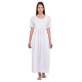 Classic White Cotton Nightdress | Cotton Lane