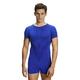 FALKE Men's Warm Round Neck M S/S TS Thermal Breathable Quick Dry 1 Piece Base Layer Top, Blue (Yve 6714), M