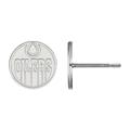 Women's Edmonton Oilers Sterling Silver XS Post Earrings