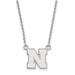 Women's Nebraska Huskers Sterling Silver Pendant Necklace