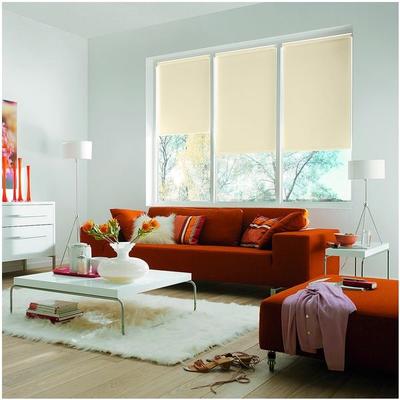 Büscher Sunlines Seitenzug-Rollo mit Lichtschutz - 1020x2400 mm gold, 102x240 cm