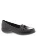 Clarks Ashland Bubble Loafer - Womens 7 Black Slip On XW