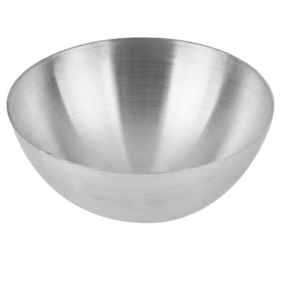Matfer Bourgeat 340403 3 3/16" x 1 1/2" Stainless Steel Hemisphere Mold - 6/Pack