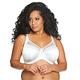 Goddess Women's Keira Underwire Banded Bra Full Coverage, White, 42HH