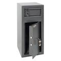 Phoenix Safe Company – SS0992KD Cashier Day Deposit Security Safe - Key Locking - Twin Locking Bolts - Metallic Graphite Finish - 19 Litre Capacity - 17kg