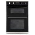 Rangemaster RMB9045BL/SS Electric Double Oven - Black & Stainless Steel