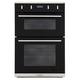 Rangemaster RMB9045BL/SS Electric Double Oven - Black & Stainless Steel