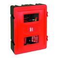 Jonesco Hs72 Double Extinguisher Cabinet, 2 Kg x 6/9 Kg, Red