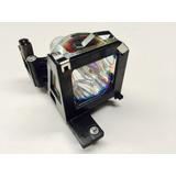 Original Philips Lamp & Housing for the Epson Powerlite S1+ Projector - 240 Day Warranty