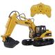 Big Daddy Super Powerful Full Functional DIE-DAST 15 Channel Professional Remote Control Excavator Tractor Toy With Lights & Sound