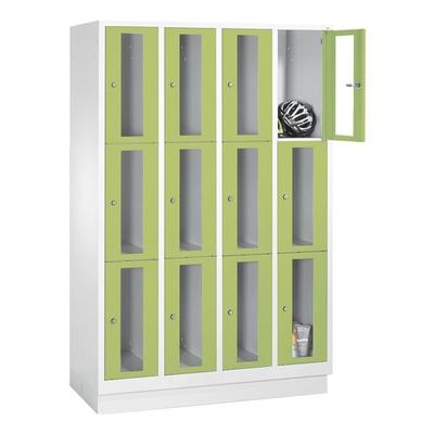 CP Fächerschrank »Classic A« grün, 119x180x50 cm