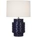 Robert Abbey Dolly 20 1/2" Midnight Blue Ceramic Accent Table Lamp