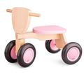 New Classic Toys - 11422 - Spielfahrzeuge - Rosa Rutscher Holz-Sitz-Roller