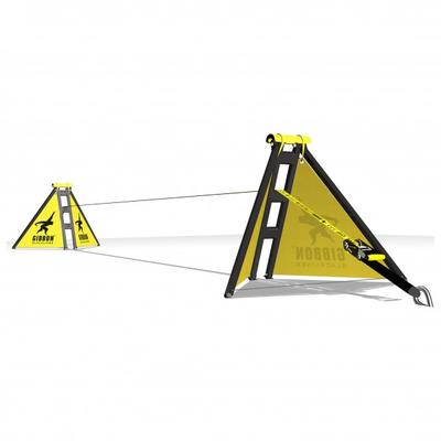 Gibbon Slacklines - Independence Kit Classic - Slackline Gr 15 m gelb/schwarz Image