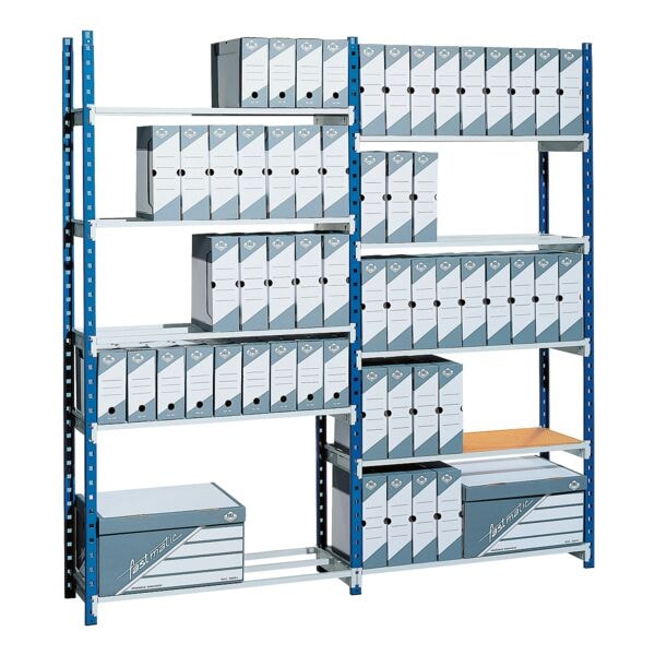 Paperflow Grundregal Steckregalsystem »Rang'Eco« 6 Böden 100 / 34 / 200 cm, 100x200x34 cm Image