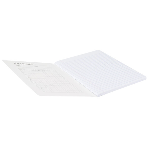 TOPS 63794 7 1/2" x 9 3/4" Wide Ruled Composition Book with Assorted Color Cover - 12/Pack