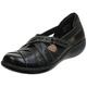 Clarks Women's Ashland Spin Q Slip-On Loafer, Black, 7.5 UK