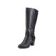Rieker Women Boots 96059, Ladies Classic Boots,Boots,Long Shaft Boots,high Heel,Sexy,Feminine,Black (Schwarz / 00),38 EU / 5 UK