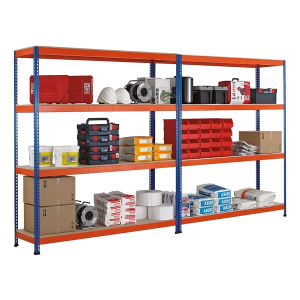 SCHULTE Lagertechnik Weitspannregal »Z1 198,1 cm Höhe« 184,1/46,9 cm, 184.1x198.1x46.9 cm