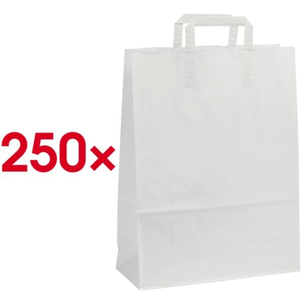 OTTO Office Papier-Tragetaschen »Topcraft« 8 L - weiß weiß, 22x36 cm