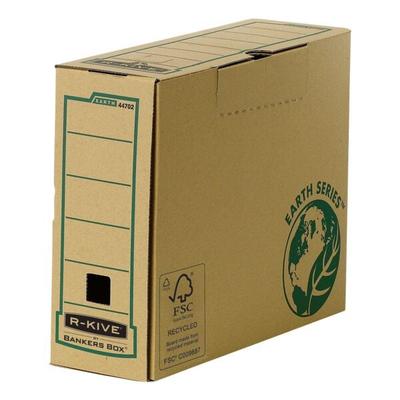 Ablagebox »Earth« breit - 20 Stück braun, Bankers Box Earth Series, 10x31.5x25 cm