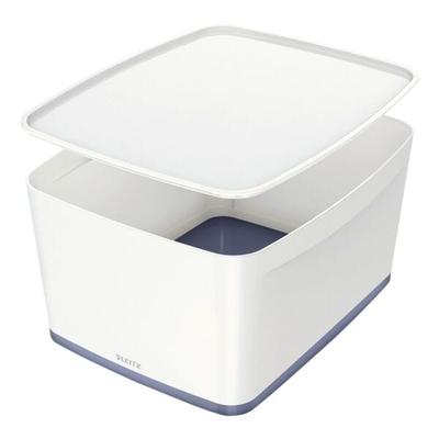 Aufbewahrungsbox »MyBox Groß 5216« 18 L weiß, Leitz, 31.8x19.8x38.5 cm