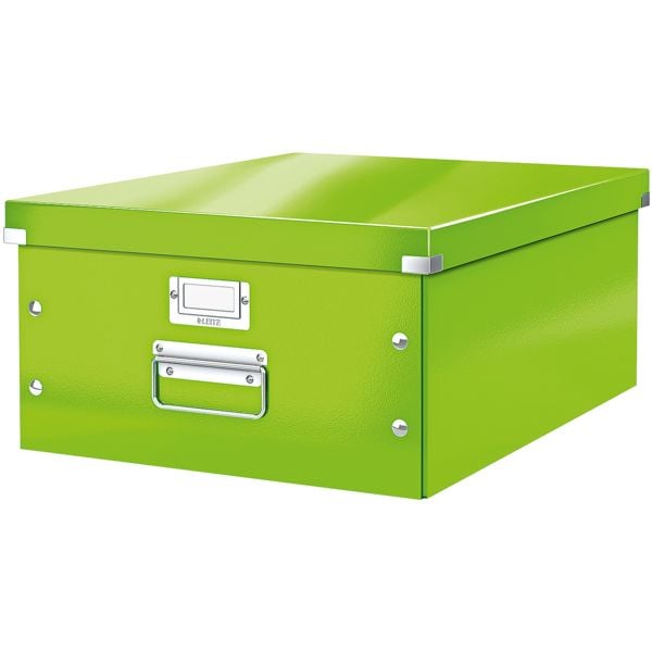 Leitz Ablagebox WOW 6045 »Click & Store« groß grün, 36.9x20x48.2 cm