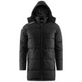 Kappa Seddolo Padded Jkt Jacket, Unisex Adult, unisex_adult, Jacket, 303MB80, Black, L