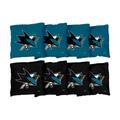 San Jose Sharks Replacement Corn-Filled Cornhole Bag Set