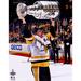 Jake Guentzel Pittsburgh Penguins 2017 Stanley Cup Champions Autographed 8" x 10" Raising Photograph