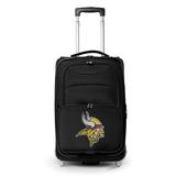 MOJO Black Minnesota Vikings 21" Softside Rolling Carry-On Suitcase