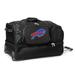 MOJO Buffalo Bills Black 27'' 2-Wheel Drop Bottom Rolling Duffel Bag