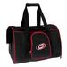 Black Carolina Hurricanes Small 16" Pet Carrier