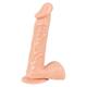 You2Toys European Lover large - naturgetreuer Dildo mit ausgeprägter Eichel und Äderung, Stimulator im realistischem Design für Anfänger und Profis, hautfarben