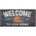 Cleveland Browns 6" x 12" Welcome To Our Home Sign