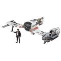 Hasbro Star Wars C1251EU4 Episode 8 Forcelink Ski Speeder with 3.75 Inch Poe Dameron Figure, Playset