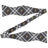 Black Pittsburgh Pirates Rhodes Self-Tie Bow Tie