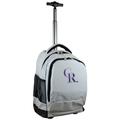 Gray Colorado Rockies 19'' Premium Wheeled Backpack
