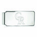 Colorado Rockies Sterling Silver Money Clip