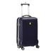 Navy Ferris State Bulldogs 20" 8-Wheel Hardcase Spinner Carry-On