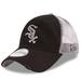 Men's New Era Black Chicago White Sox Team Rustic 9TWENTY Trucker Adjustable Hat