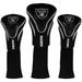 Las Vegas Raiders 3-Pack Contour Golf Club Head Covers